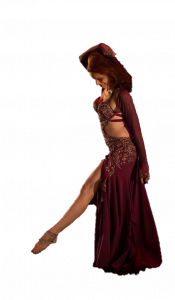 Pilar Aguilar bailando